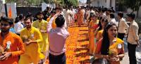 Swamiji's visit to Vivekanand Group of Colleges, Mathura Pass, Aligarh (19 March 2025)